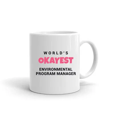 World's Okayest Environmental Program Manager mug preview