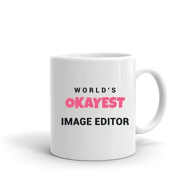 World's Okayest Image Editor mug preview