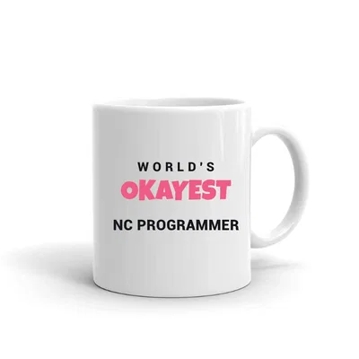 World's Okayest Nc Programmer mug preview