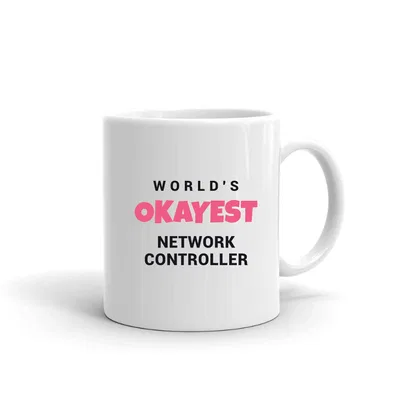 World's Okayest Network Controller mug preview