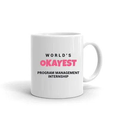 World's Okayest Program Management Internship mug preview