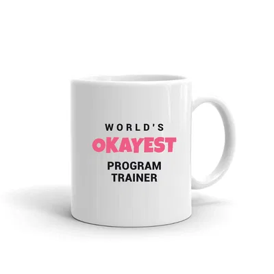 World's Okayest Program Trainer mug preview