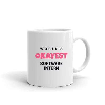 World's Okayest Software Intern mug preview
