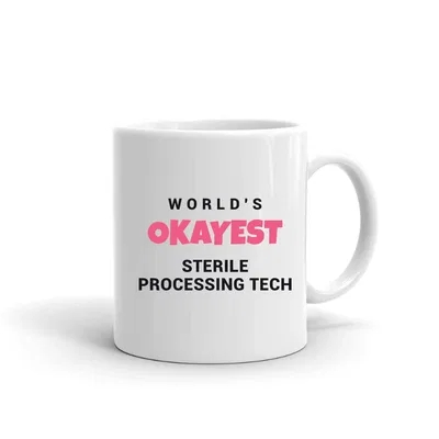 World's Okayest Sterile Processing Tech mug preview