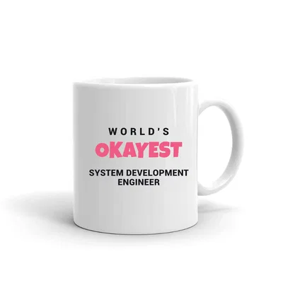 World's Okayest System Development Engineer mug preview
