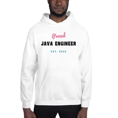 Proud Java Engineer Script & Block hoodie preview