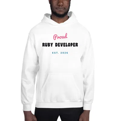 Proud Ruby Developer Script & Block hoodie preview
