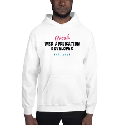 Proud Web Application Developer Script & Block hoodie preview
