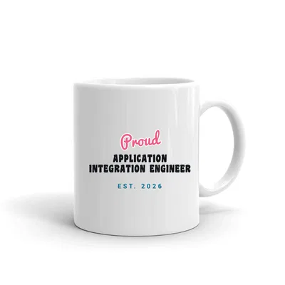 Proud Application Integration Engineer Script & Block mug preview