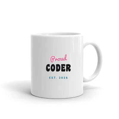 Proud Coder Script & Block mug preview