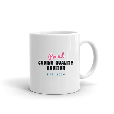 Proud Coding Quality Auditor Script & Block mug preview