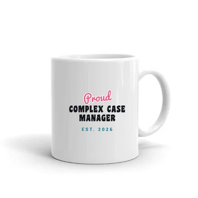 Proud Complex Case Manager Script & Block mug preview