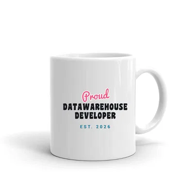 Proud Datawarehouse Developer Script & Block mug preview