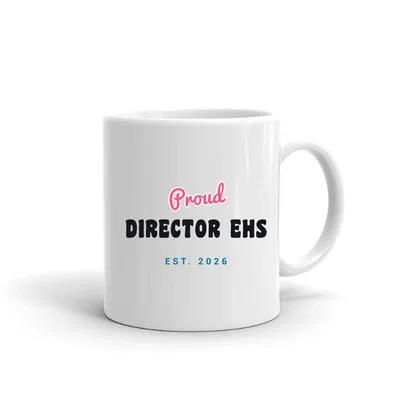 Proud Director Ehs Script & Block mug preview