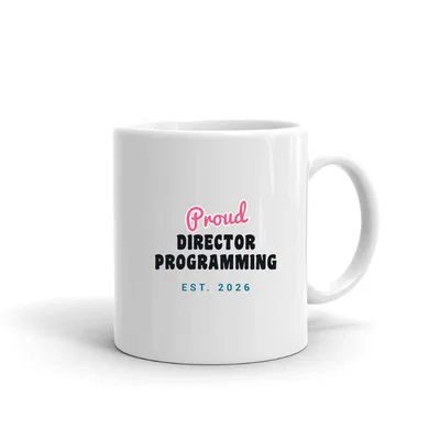 Proud Director Programming Script & Block mug preview