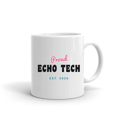 Proud Echo Tech Script & Block mug preview