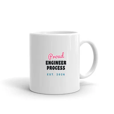 Proud Engineer Process Script & Block mug preview