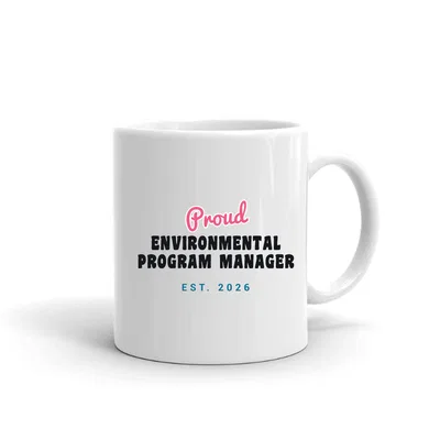 Proud Environmental Program Manager Script & Block mug preview
