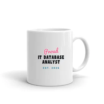 Proud It Database Analyst Script & Block mug preview