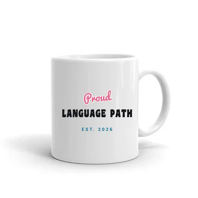 Proud Language Path Script & Block mug preview