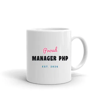 Proud Manager Php Script & Block mug preview