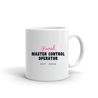 Proud Master Control Operator Script & Block mug preview