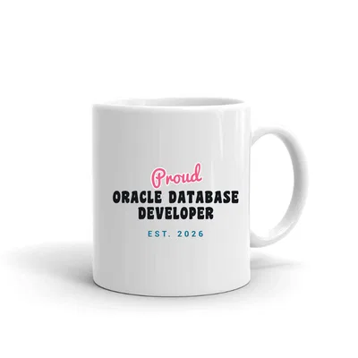 Proud Oracle Database Developer Script & Block mug preview