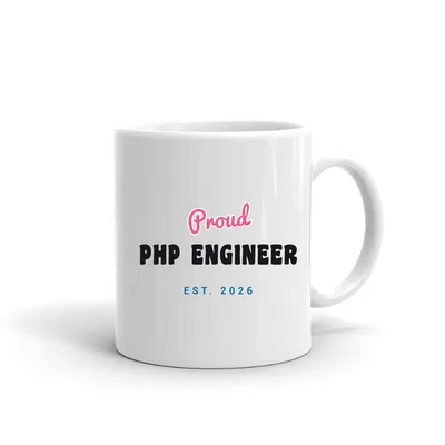 Proud Php Engineer Script & Block mug preview