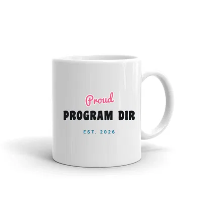 Proud Program Dir Script & Block mug preview