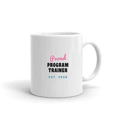 Proud Program Trainer Script & Block mug preview