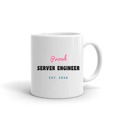 Proud Server Engineer Script & Block mug preview