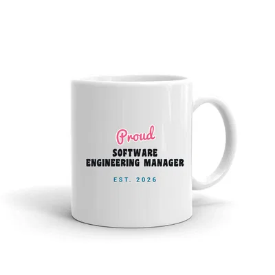 Proud Software Engineering Manager Script & Block mug preview