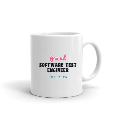 Proud Software Test Engineer Script & Block mug preview
