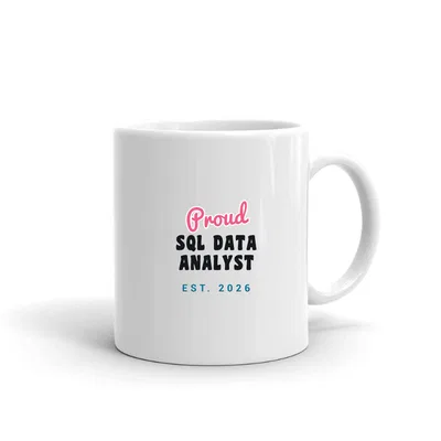 Proud Sql Data Analyst Script & Block mug preview
