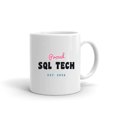 Proud Sql Tech Script & Block mug preview