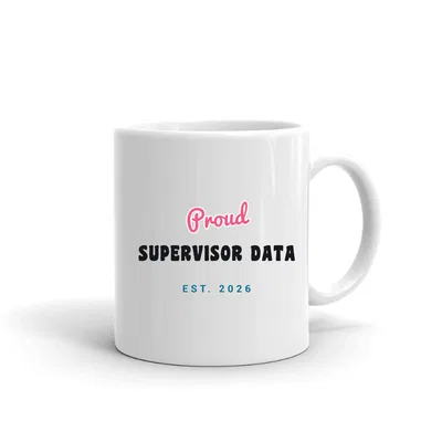 Proud Supervisor Data Script & Block mug preview