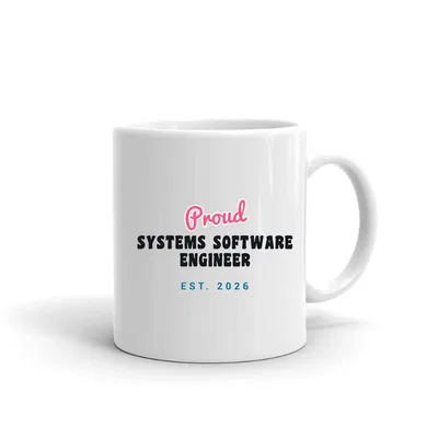 Proud Systems Software Engineer Script & Block mug preview
