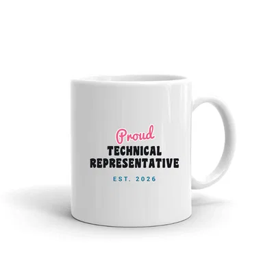 Proud Technical Representative Script & Block mug preview