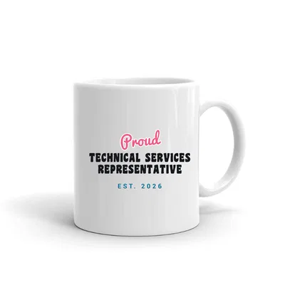 Proud Technical Services Representative Script & Block mug preview