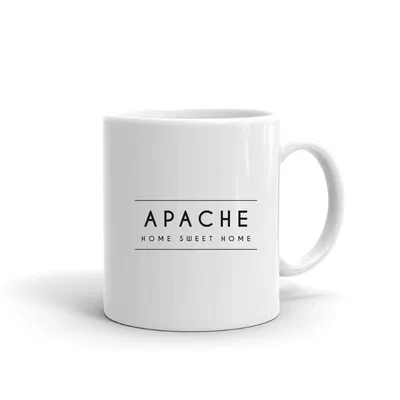 Apache Minimal Line mug preview