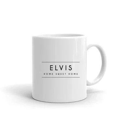 Elvis Minimal Line mug preview