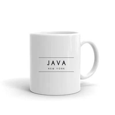 Java Minimal Line mug preview