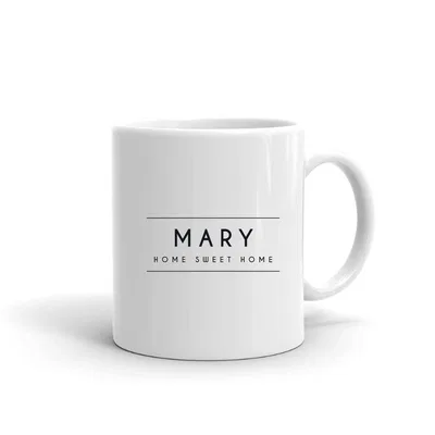 Mary Minimal Line mug preview