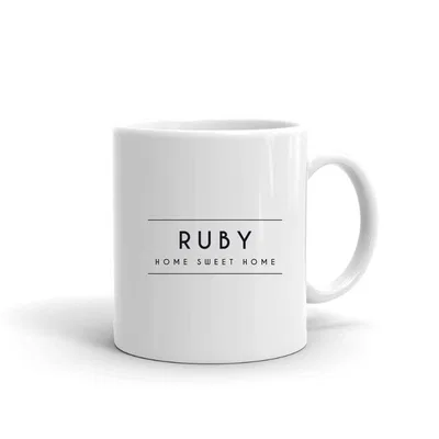 Ruby Minimal Line mug preview