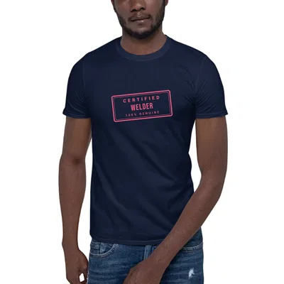 Certified Welder Stamp dark tee preview