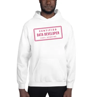 Certified Data Developer Stamp hoodie preview