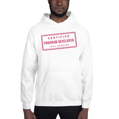 Certified Program Developer Stamp hoodie preview