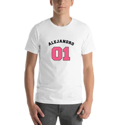Alejandro Jersey Number tee preview