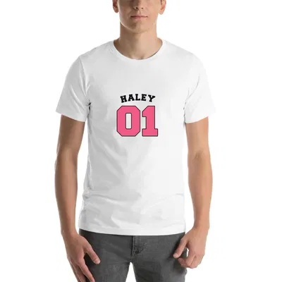 Haley Jersey Number tee preview