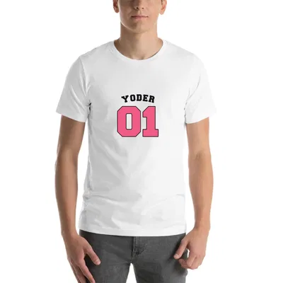 Yoder Jersey Number tee preview